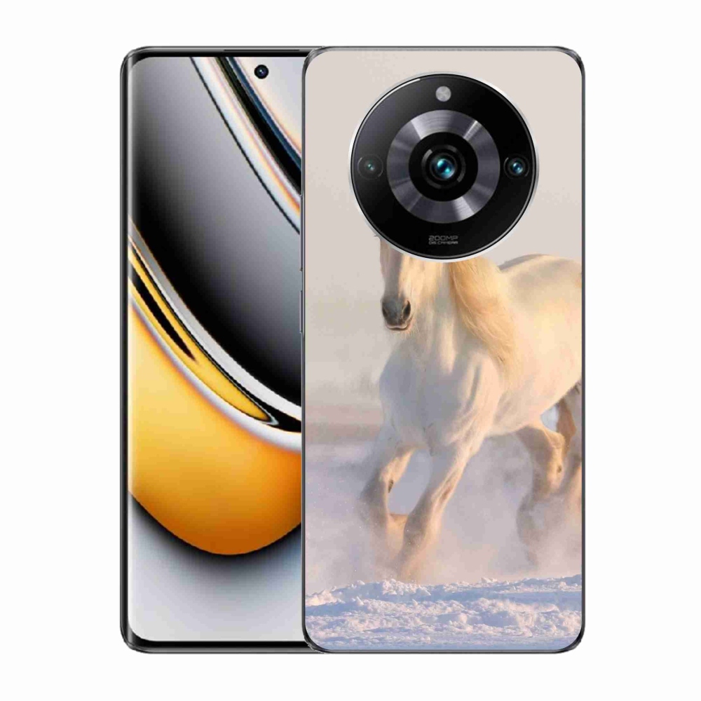 Gél tok mmCase a Realme 11 Pro/11 Pro+ készülékhez - ló a hóban