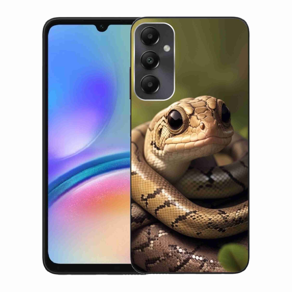 Zselés borítás mmCase Samsung Galaxy A05s készülékhez - kígyó 1