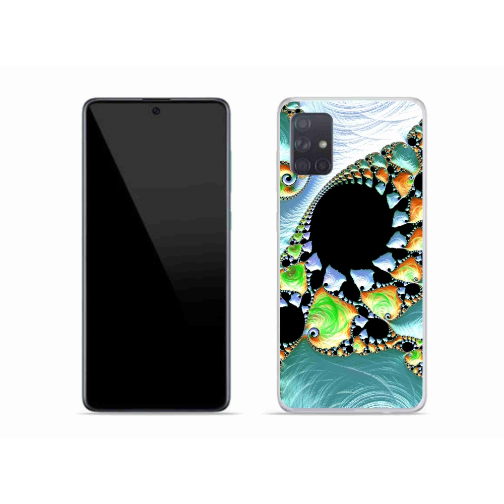 Zselés borítás mmCase Samsung Galaxy A51 készülékhez - absztrakt motívum 21