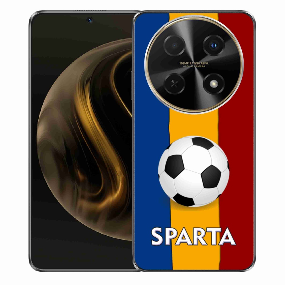 Gél borítás mmCase a Huawei Nova 12i számára - futball 1