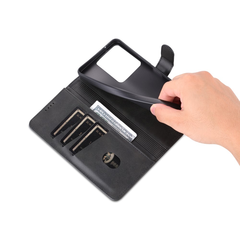 AZNS könyv tok a Vivo V29 Lite 5G-hez - fekete