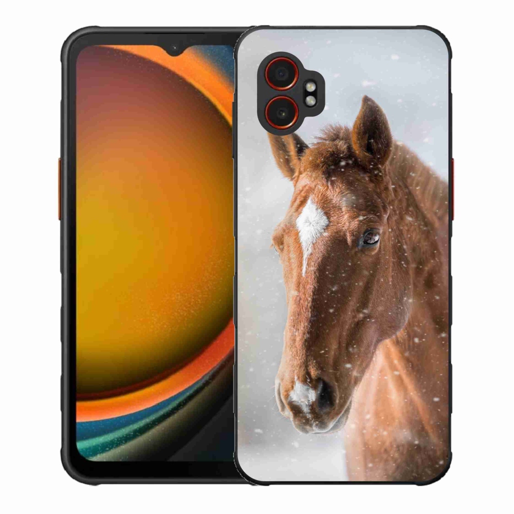 Zselés borítás mmCase Samsung Galaxy Xcover 7 Pro - barna ló 2