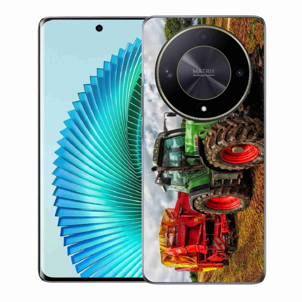 Zselés borítás mmCase a Honor Magic 6 Lite 5G számára - traktor 4