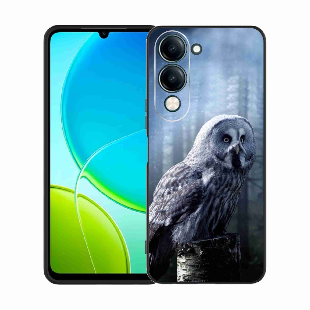 Zselés borítás mmCase a Vivo Y29s 5G-hez - bagoly