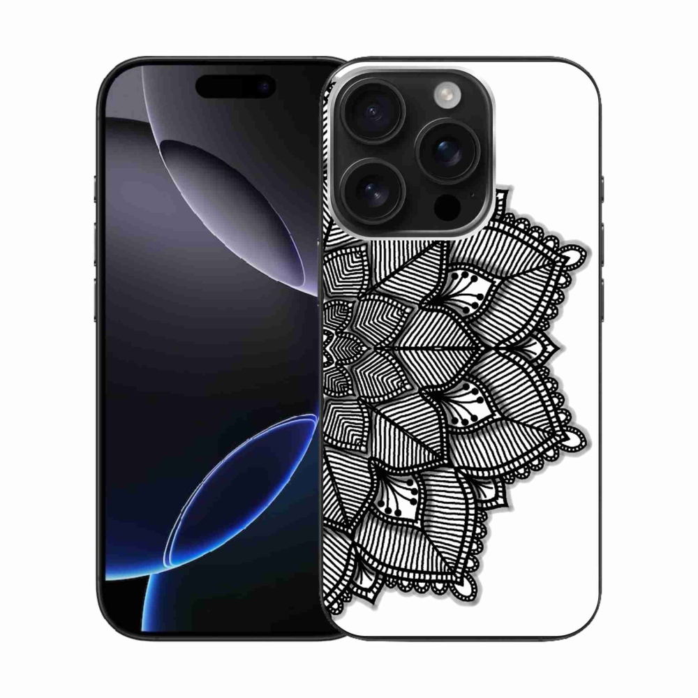 Zselés borítás mmCase iPhone 16 Pro készülékhez - mandala