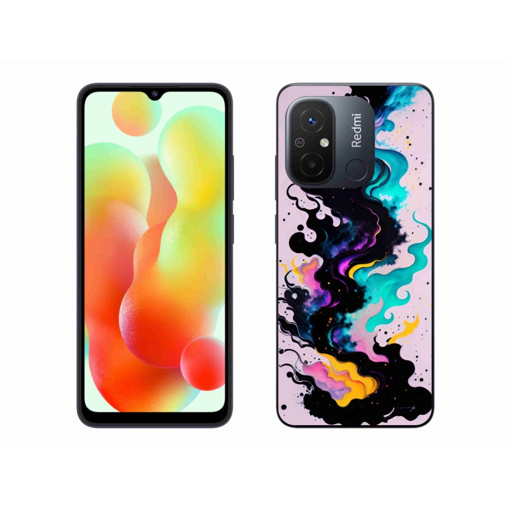 Gél borítás mmCase a Xiaomi Redmi 12C számára - absztrakt motívum 4