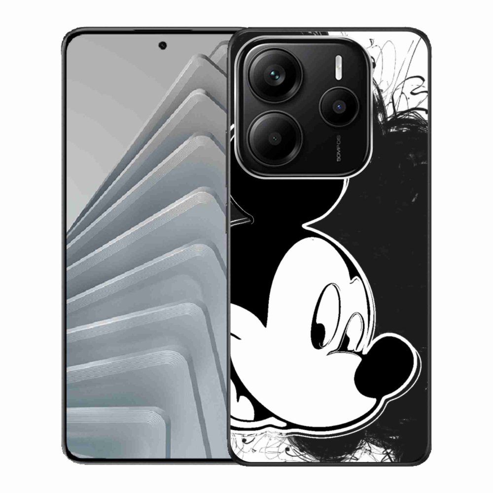 Gél borítás mmCase a Xiaomi Redmi Note 14 5G-hez - mickey egér 1