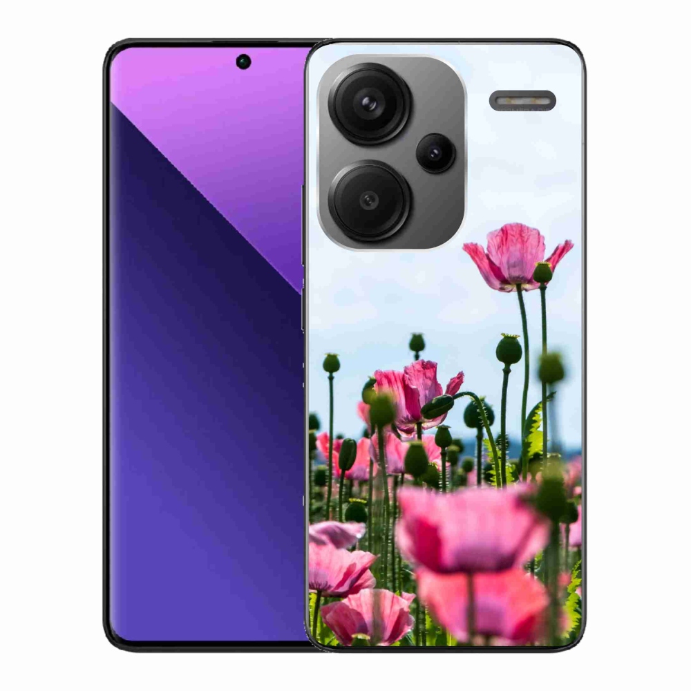 Gél borítás mmCase a Xiaomi Redmi Note 13 Pro+ 5G számára - mákos színű