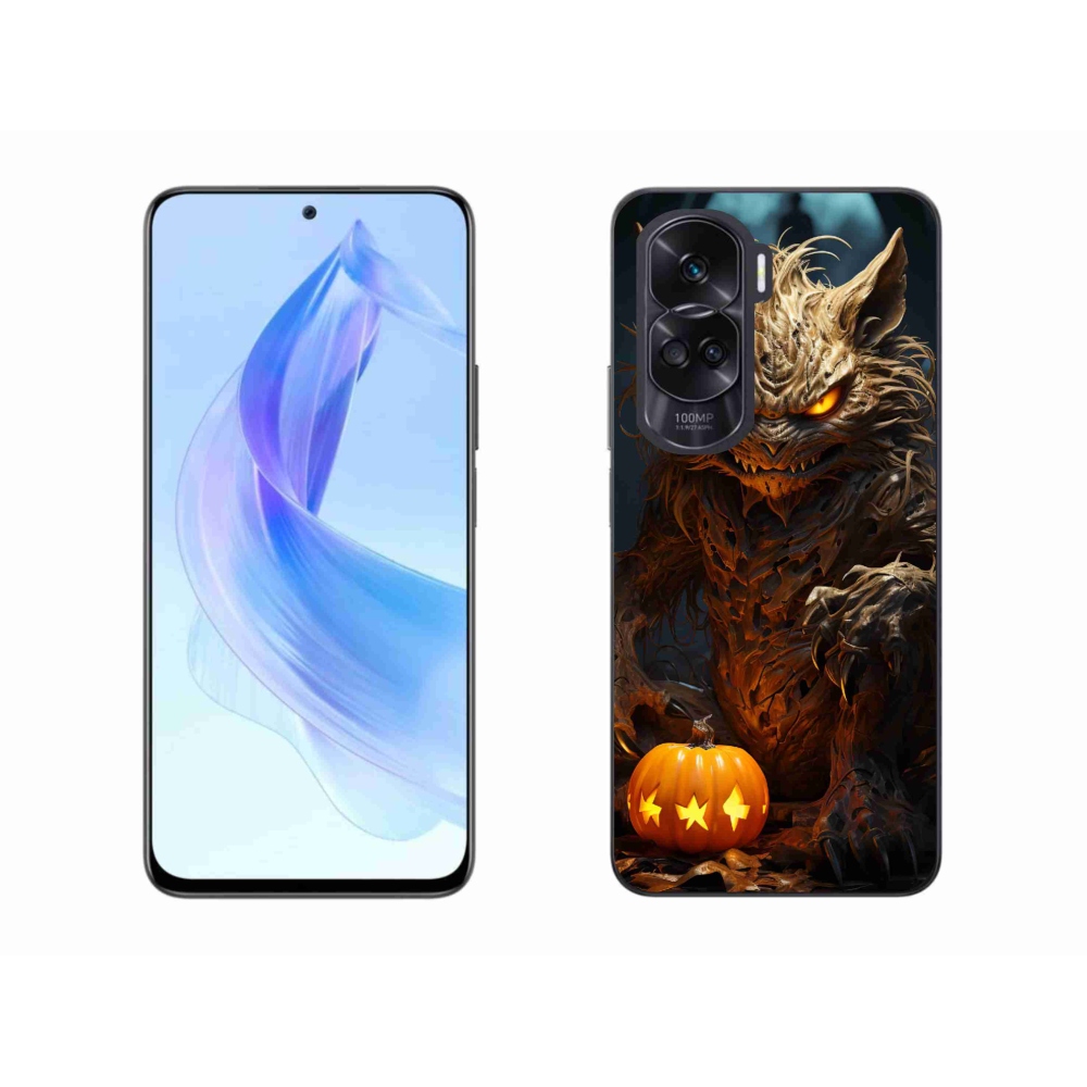 Gél borítás mmCase a Honor 90 Lite készülékhez - Halloween szörnyeteg