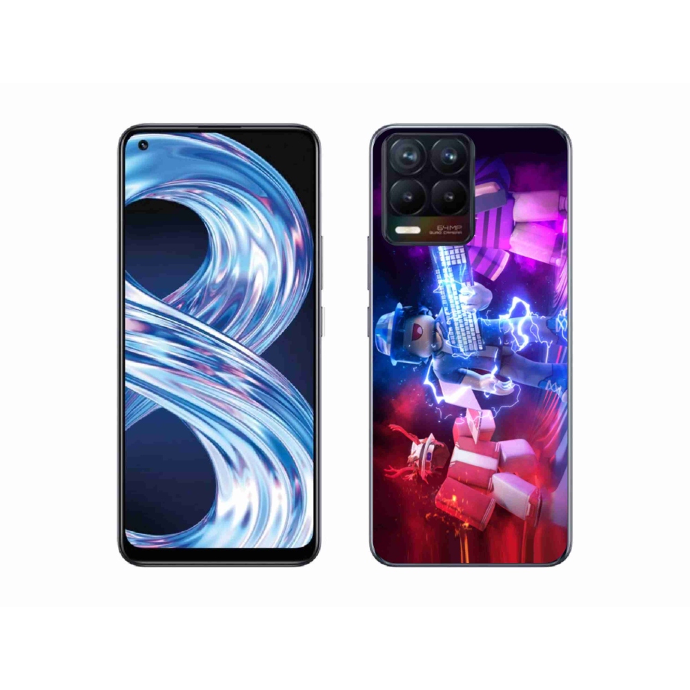 Gél borítás mmCase a Realme 8 Pro-n - roblox