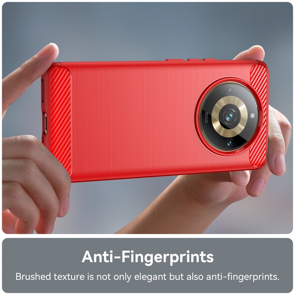 Szénálló zselés tok a Realme 11 Pro 5G/11 Pro+ 5G készülékhez - piros