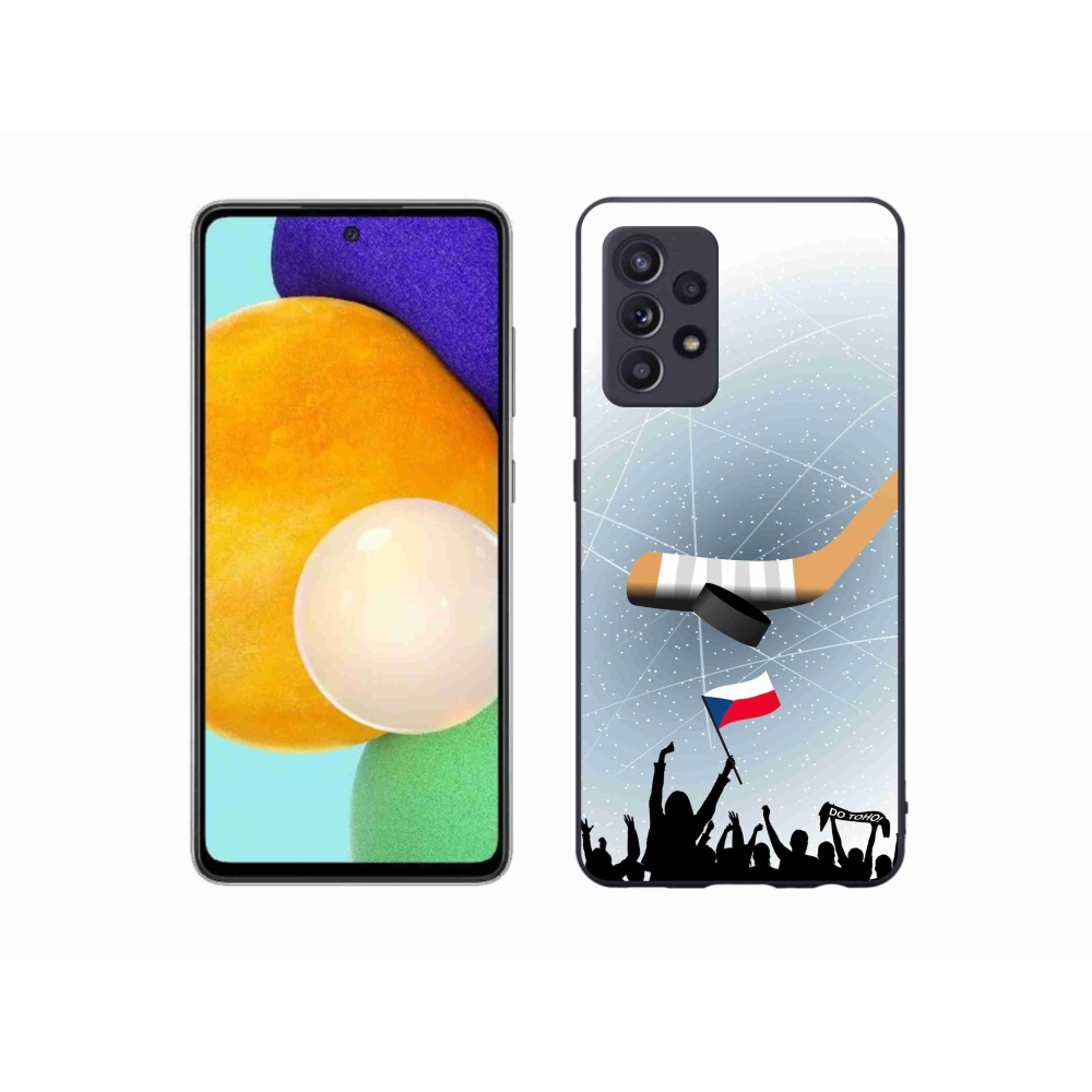 Zselés borítás mmCase Samsung Galaxy A52/A52 5G - hoki szurkolóknak