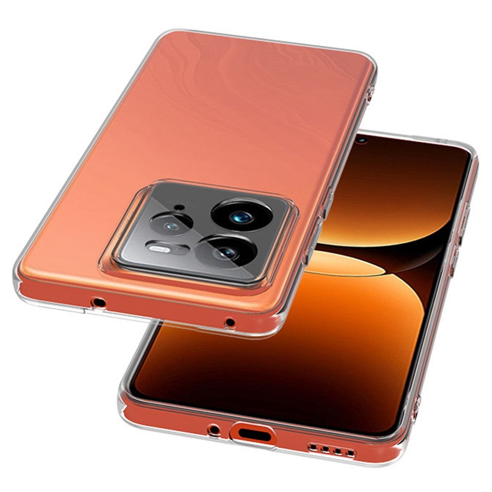 Átlátszó zselés tok a Realme GT 7 Pro 5G készülékhez - átlátszó