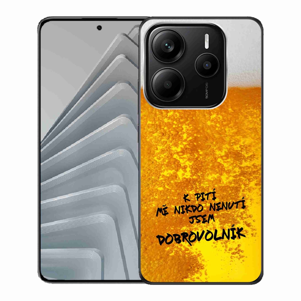 Gél borítás mmCase a Xiaomi Redmi Note 14 5G számára - sör motívum 4