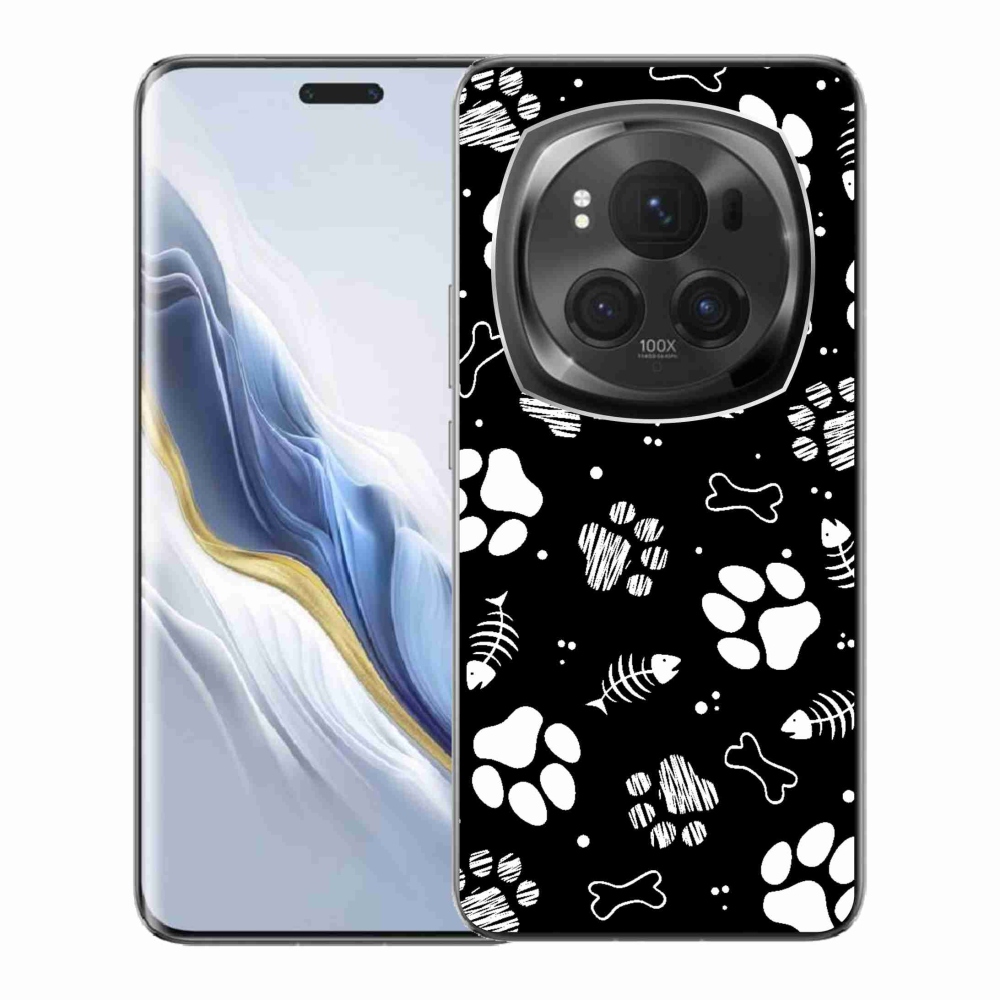 Gél borítás mmCase a Honor Magic 6 Pro 5G készülékhez - kutyamancsok