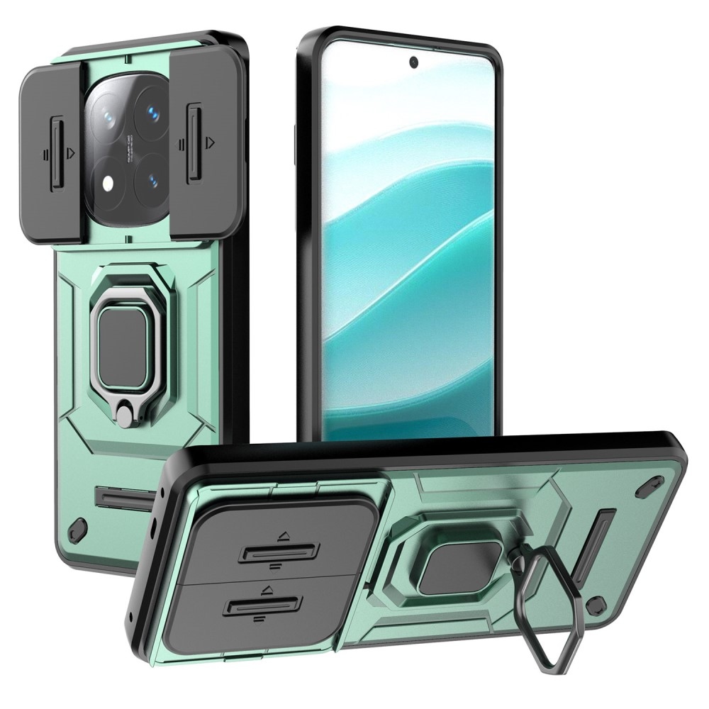 Lencseálló borítás a Xiaomi Redmi Note 14 Pro+ 5G készülékhez - zöld