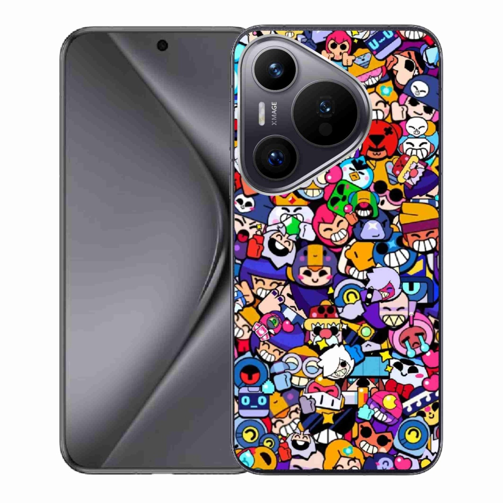Gél borítás mmCase a Huawei Pura 70-hez - verekedős csillagok 2