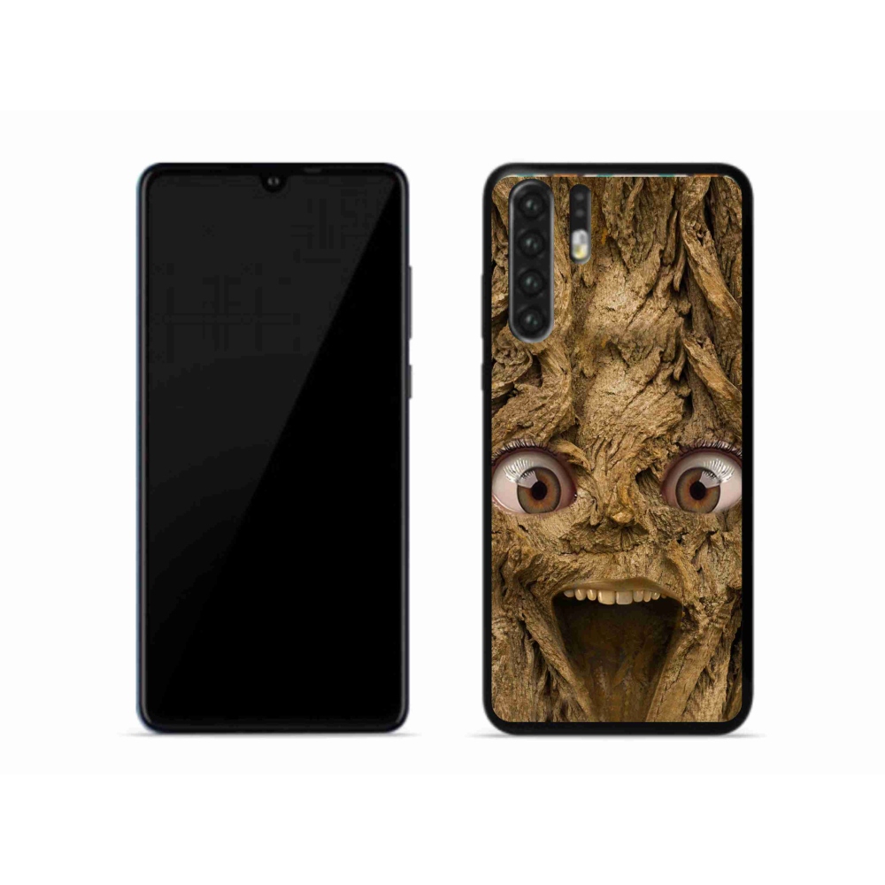 Gél borítás mmCase a Huawei P30 Pro számára - boldog fa szemekkel