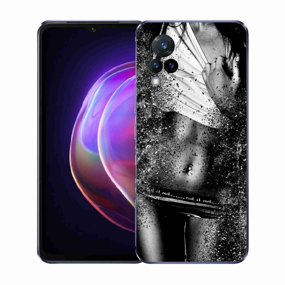 Gél borító mmCase a Vivo V21 4G/5G készülékhez - szexi nő 1