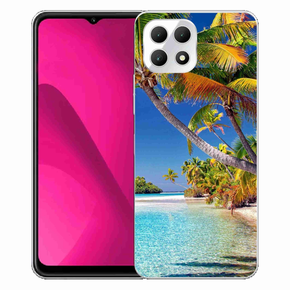 Zselés borítás mmCase a T-Mobile T Phone 2 készülékhez - tengerpart