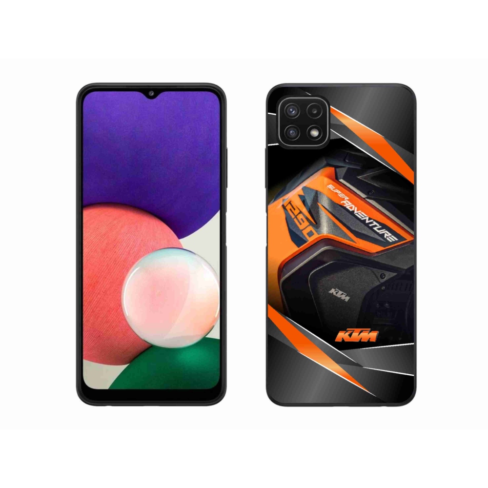 Gél védőhuzat mmCase Samsung Galaxy A22 5G - motoros ktm