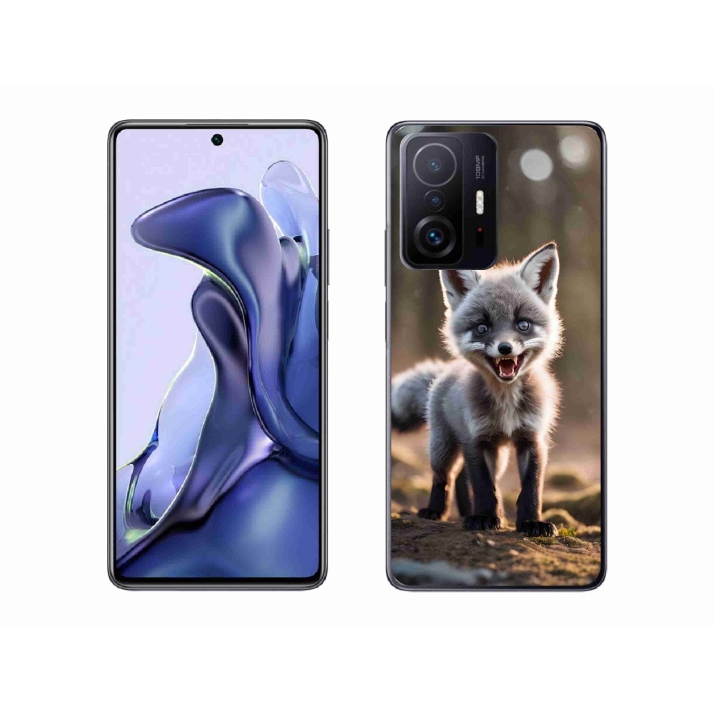 Gél borító mmCase a Xiaomi 11T-hez - angry fox