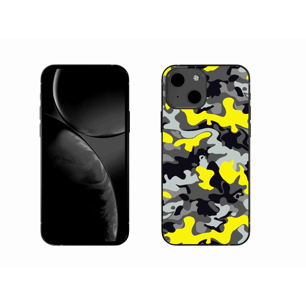 Zselés borítás mmCase iPhone 13 6.1 készülékhez - terepszínű minta 6