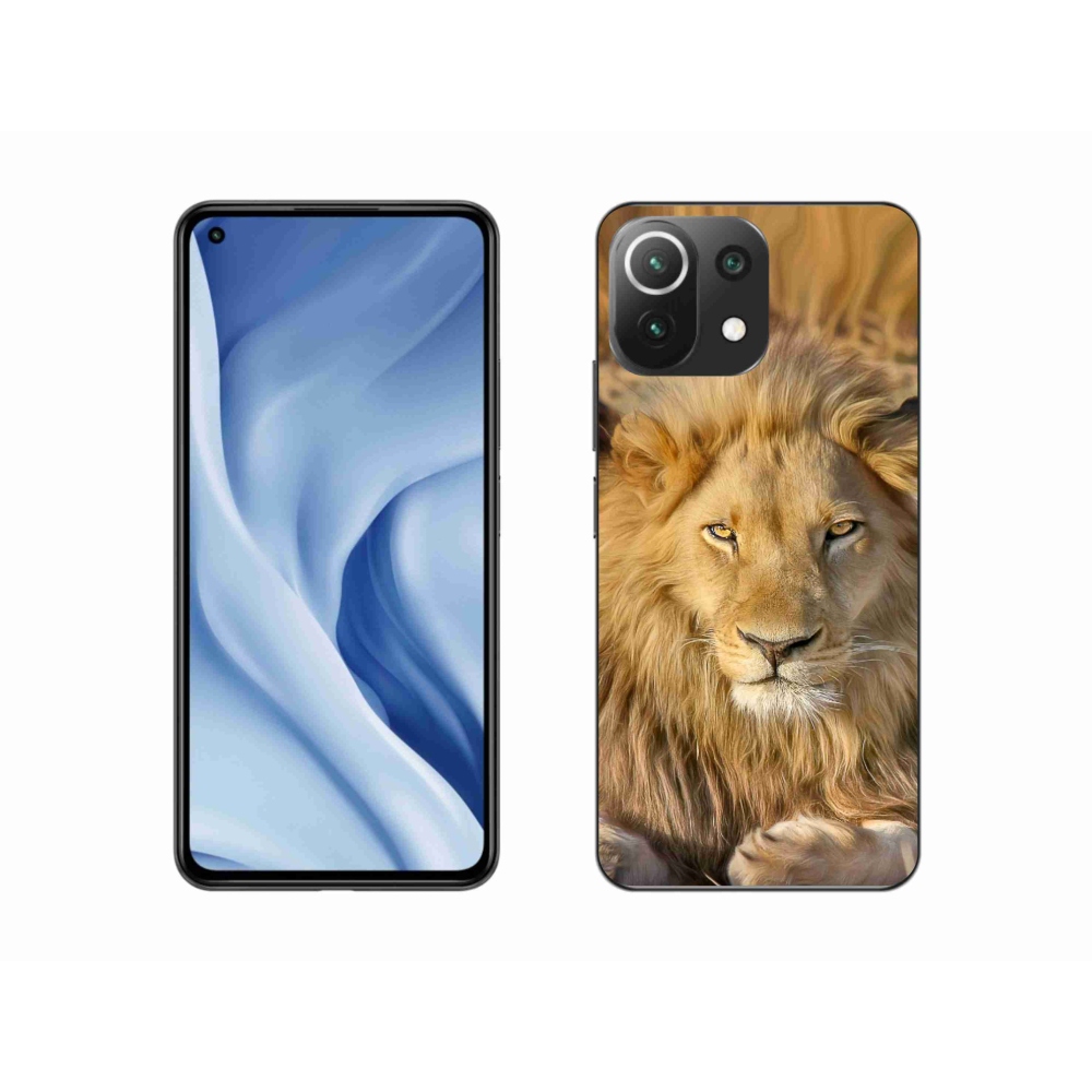 Gél borítás mmCase a Xiaomi 11 Lite 5G NE - Lion 2 számára