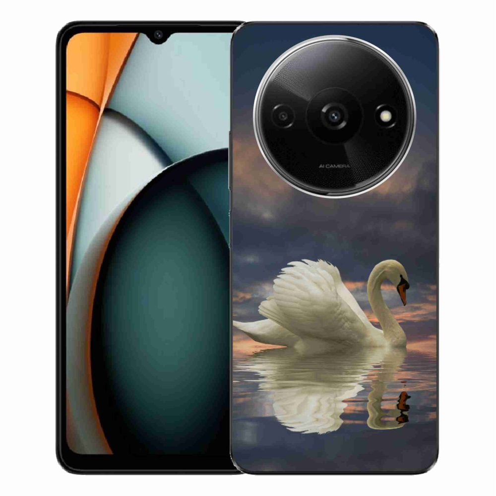 Gél borítás mmCase a Xiaomi Redmi A3-hoz - hattyú