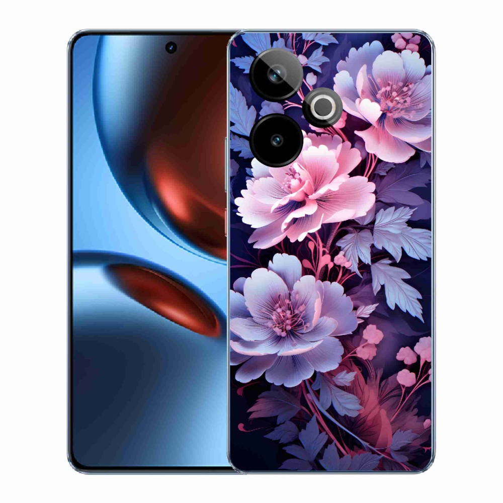 Rugalmas zselés tok mmCase képpel a Realme GT 7 5G/GT 7T 5G - virágok 11