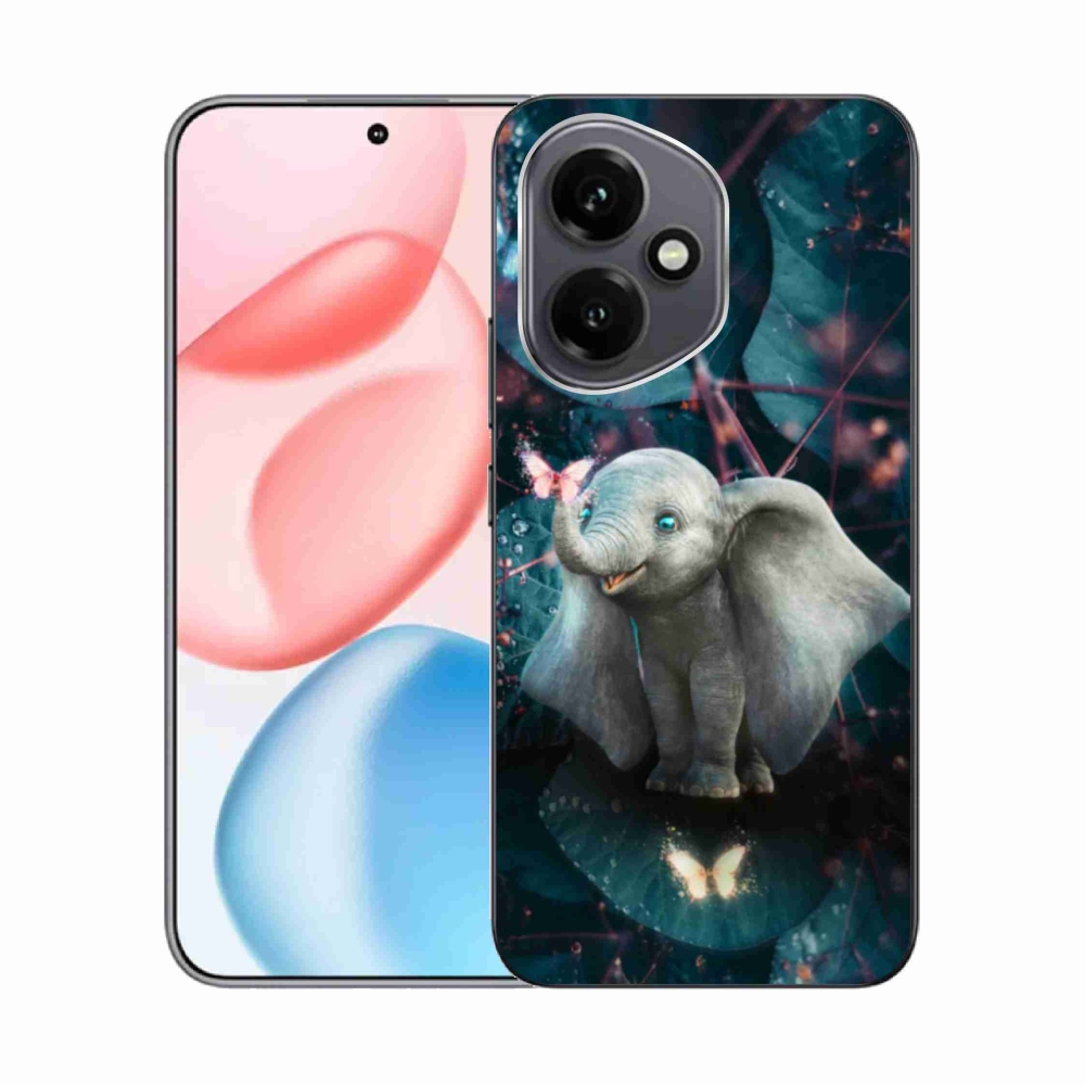 Zselés borítás mmCase a Honor 400-hoz - aranyos elefánt