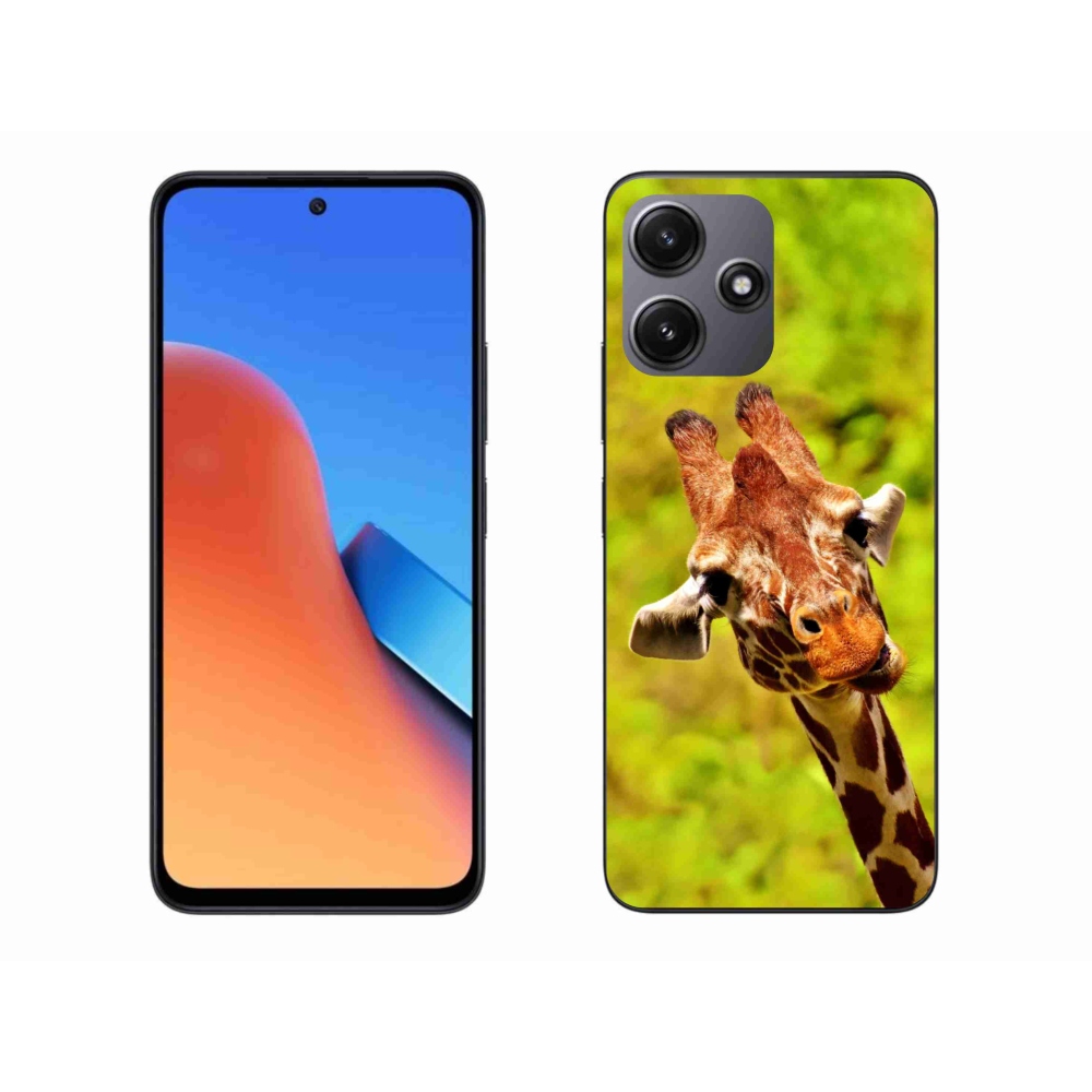 Gél borítás mmCase a Xiaomi Redmi 12 5G-hez - zsiráf