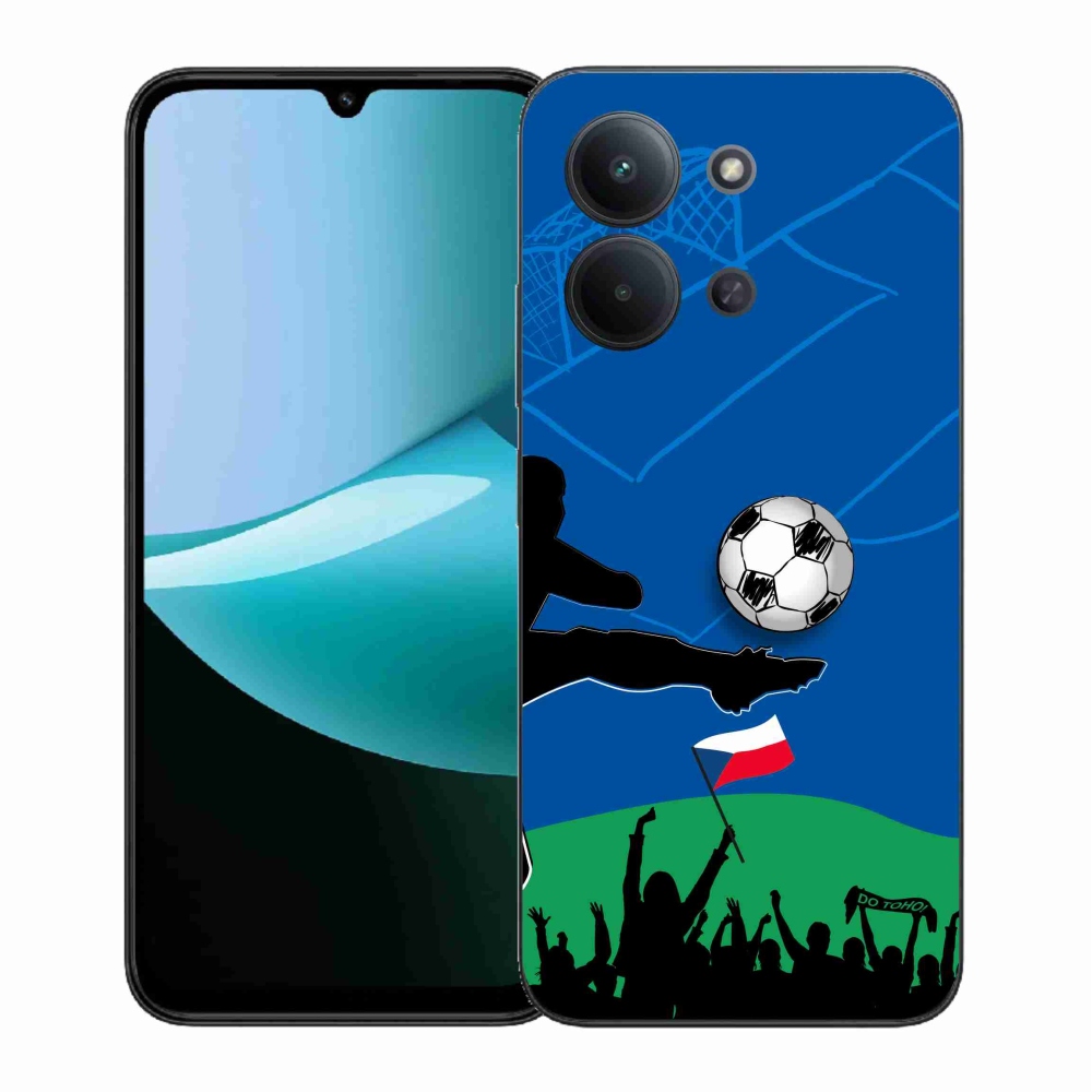 Gél borítás mmCase a Xiaomi Redmi 15C 4G (171mm)/Poco C85 4G (171mm) - futballszurkolók számára