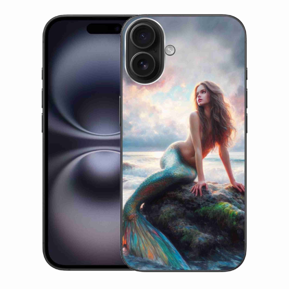 Zselés borítás mmCase iPhone 16 Plus készülékhez - sellő