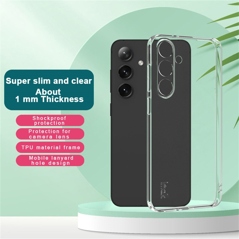 IMK zselés tok Samsung Galaxy S25+ - átlátszó