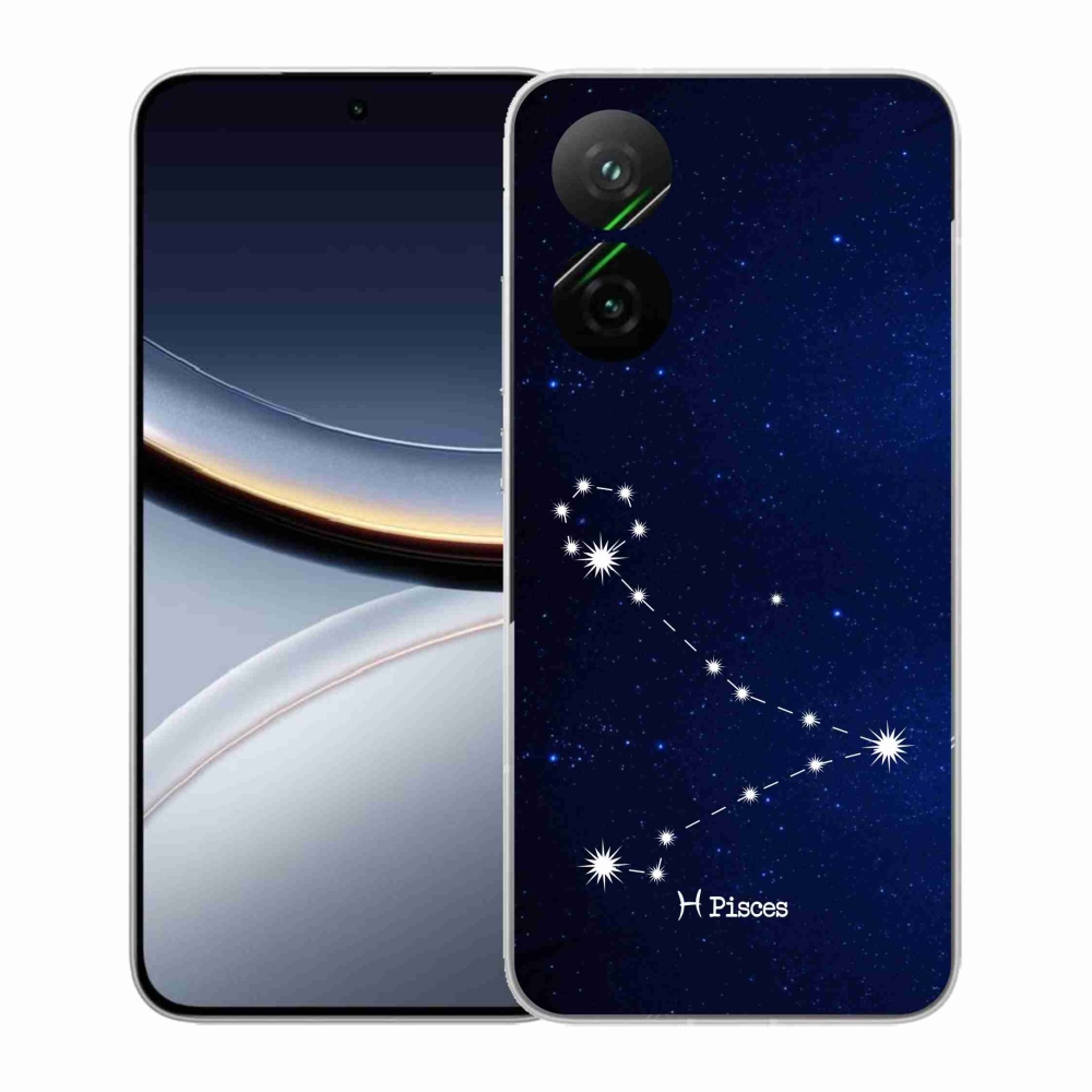 Gél borítás mmCase a Xiaomi Poco F7 5G számára - csillagkép Halak