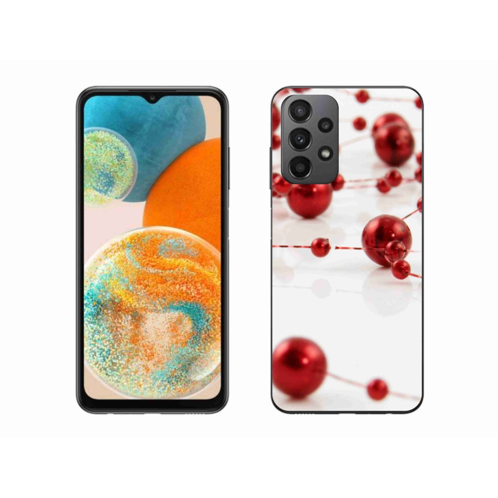 Gél borítás mmCase Samsung Galaxy A23 4G/5G - Karácsonyi lánc