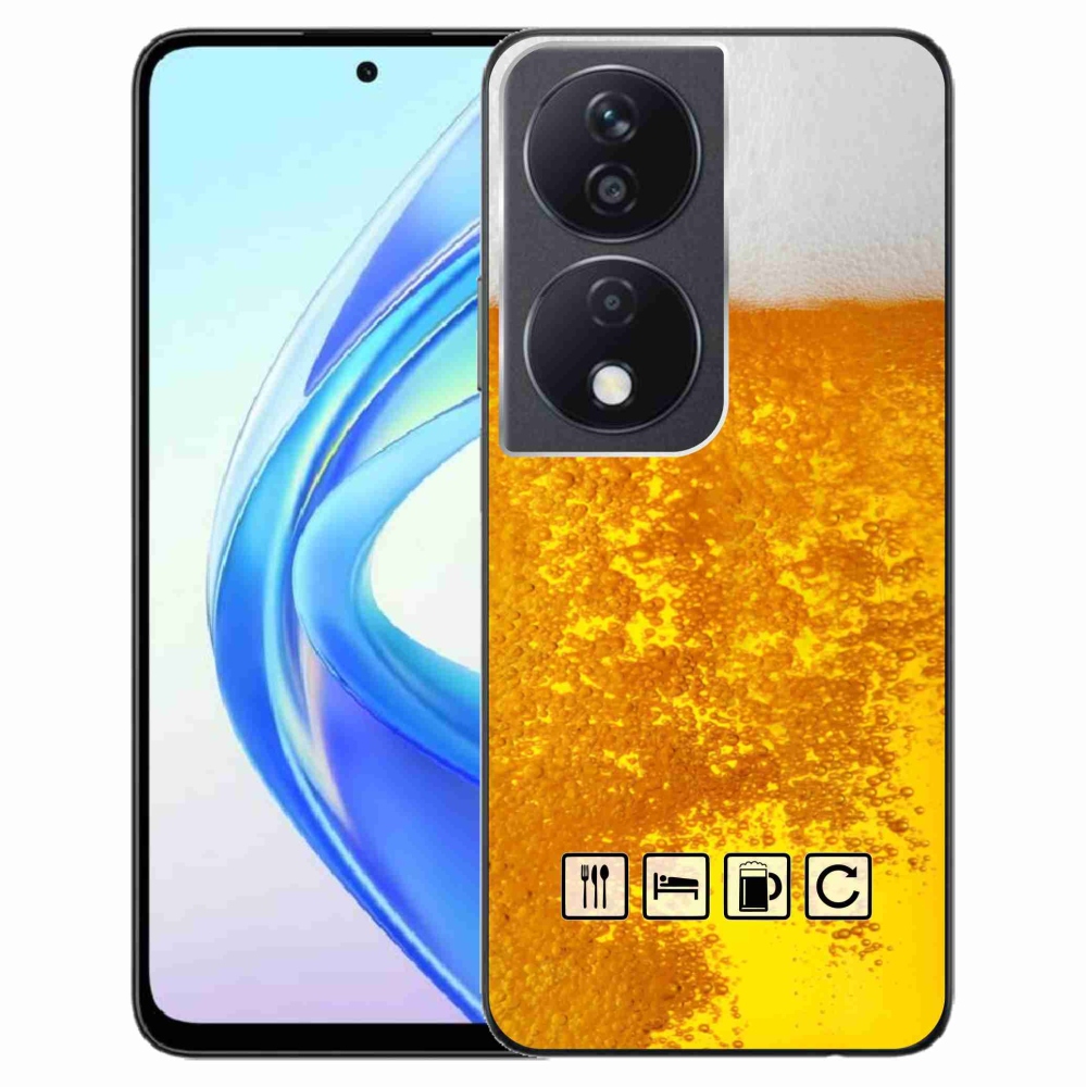 Gél borítás mmCase a Honor X7b/Honor 90 Smart - sör motívum 3