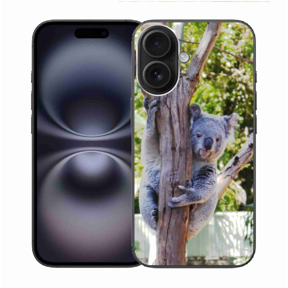 Zselés borítás mmCase iPhone 16 készülékhez - koala