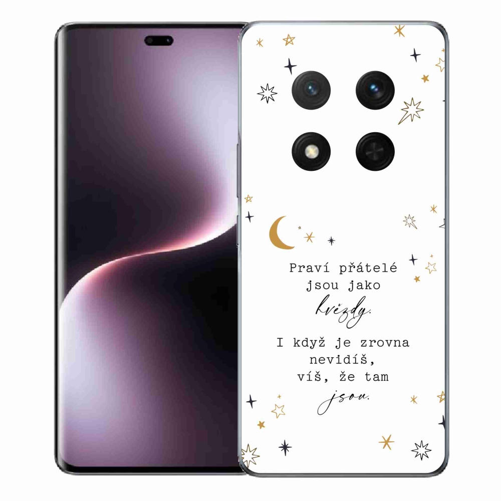 Gél borítás mmCase a Honor Magic 7 Lite 5G készülékhez - Idézet 6 fehér háttér