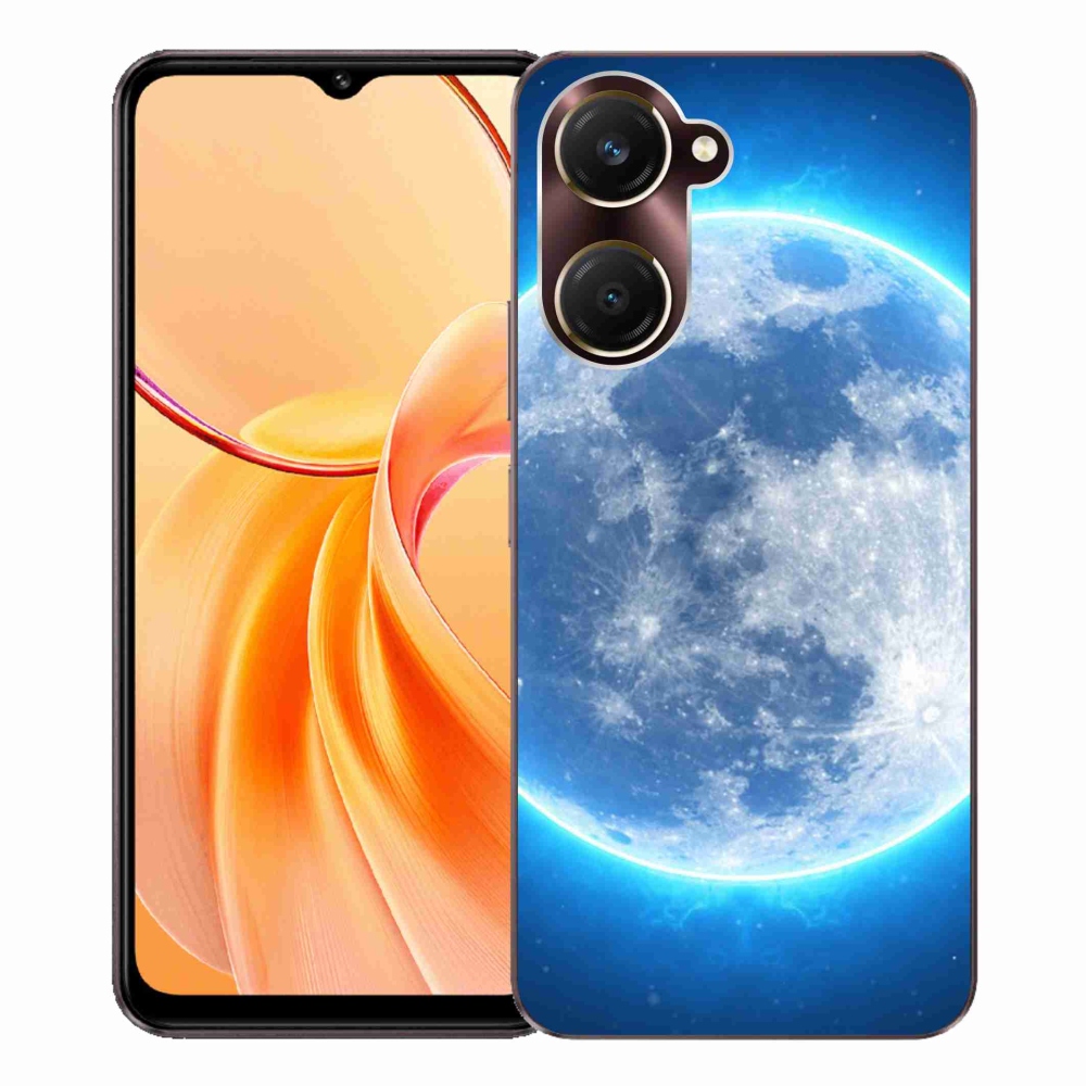 Gél védőburkolat mmCase a Vivo Y28s 5G-hez - földgömb