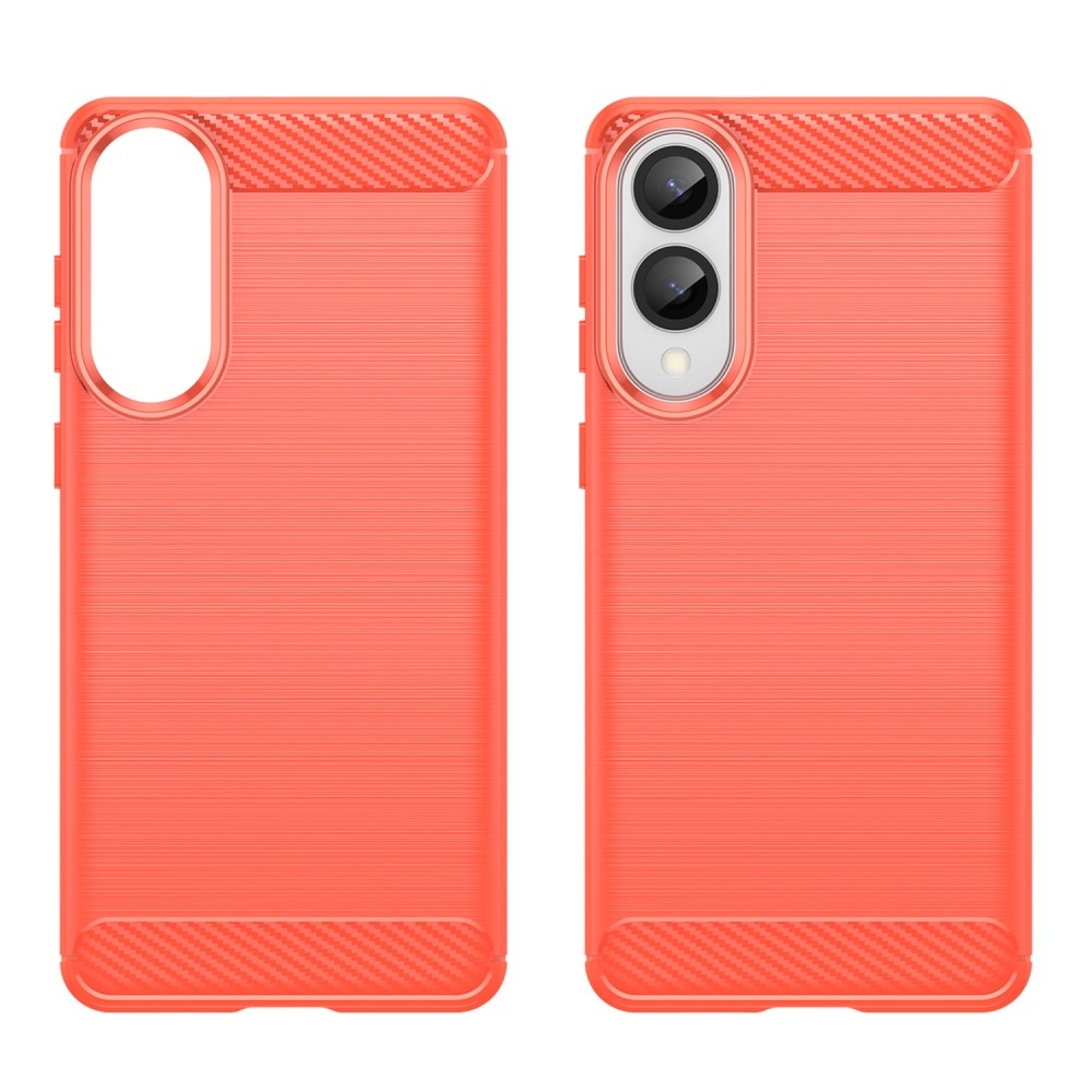 Szénálló zselés tok Samsung Galaxy S25 Edge készülékhez - piros