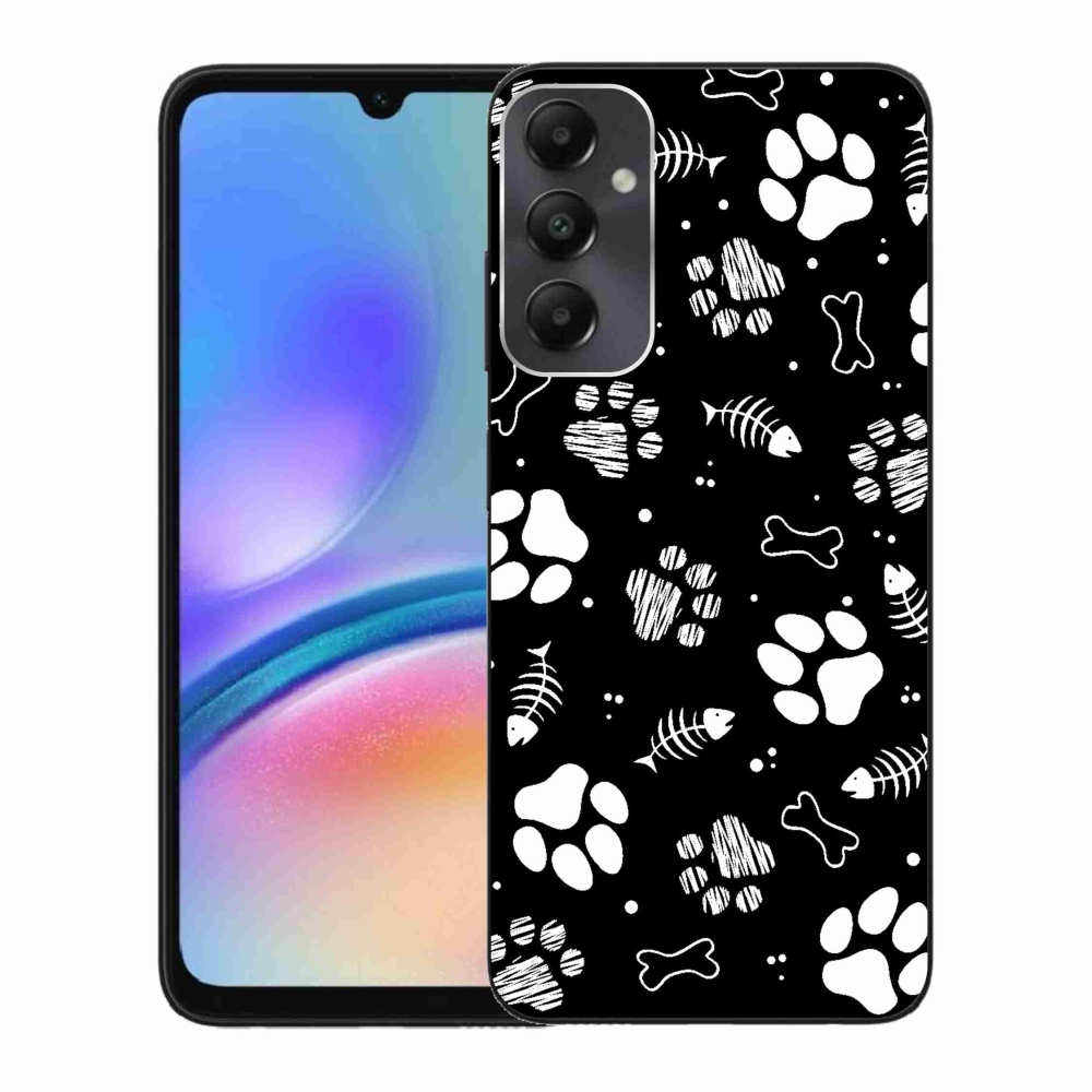 Zselés borítás mmCase Samsung Galaxy A05s készülékhez - kutyamancsok