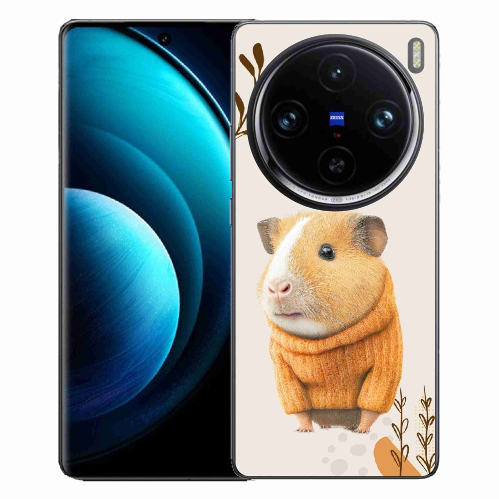 Zselés borítás mmCase a Vivo X100 Pro 5G-hez - tengerimalac pulóverben