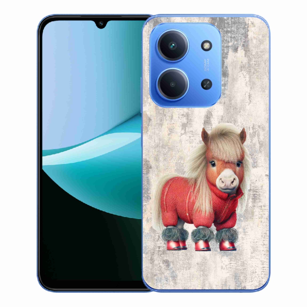 Gél borítás mmCase a Xiaomi Redmi 15C 4G/5G (173mm) - póni pulóverben