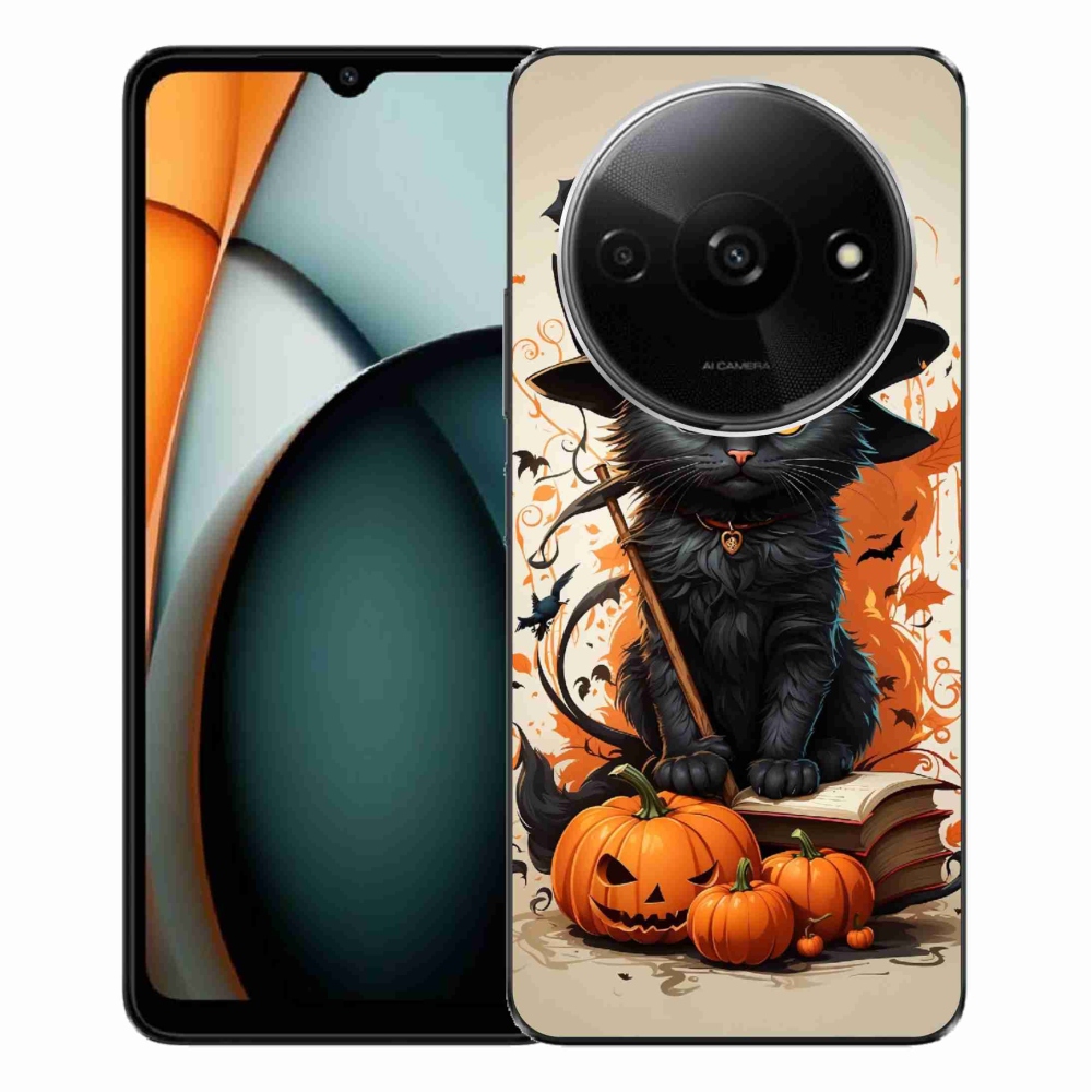 Gél borítás mmCase a Xiaomi Redmi A3-hoz - macskavarázsló