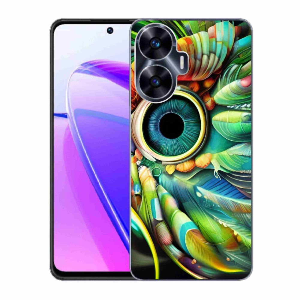 Gél borítás mmCase a Realme C55 készülékhez - absztrakt motívum 18