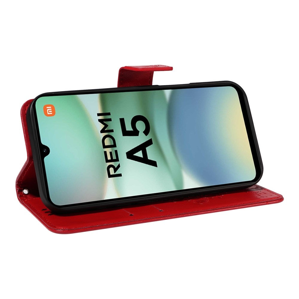 Fák könyve tok Xiaomi Redmi A5 (171.7x77.8x8.3mm) - piros