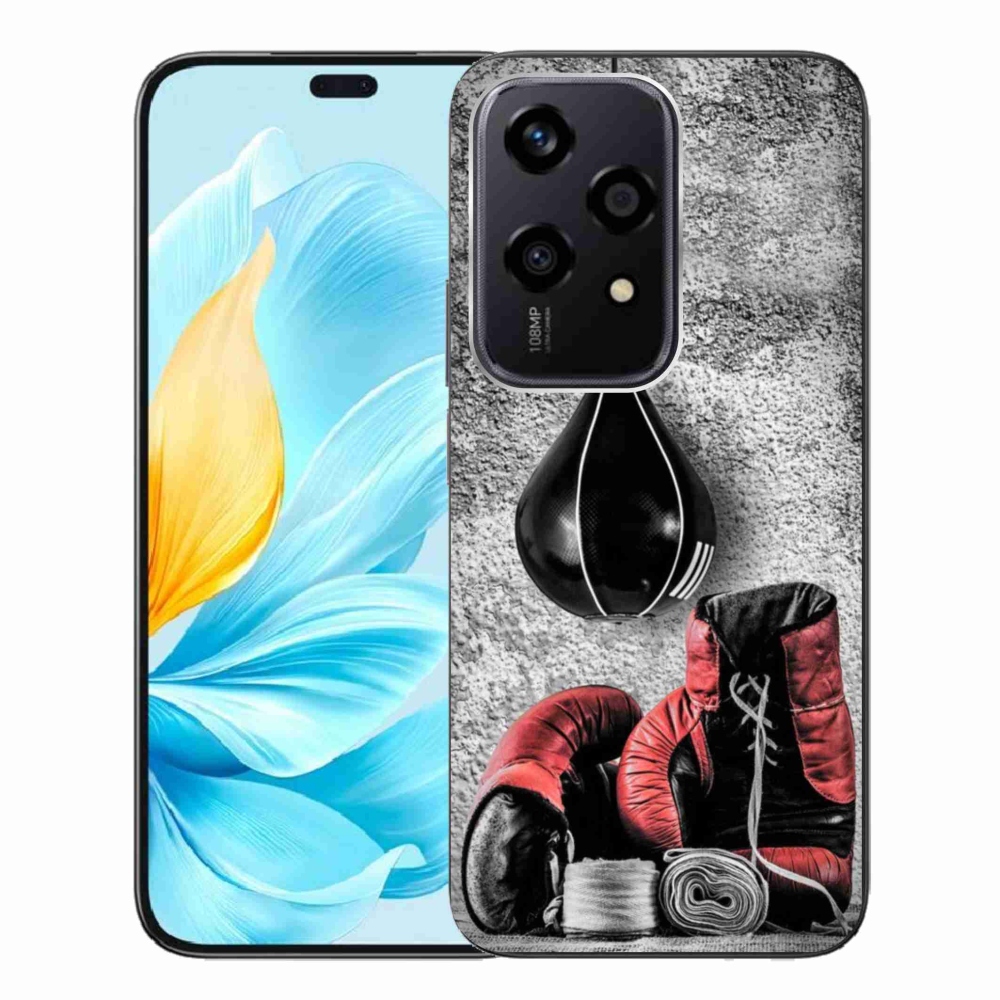 Zselés borítás mmCase a Honor 200 Lite 5G számára - bokszzsák és kesztyűk