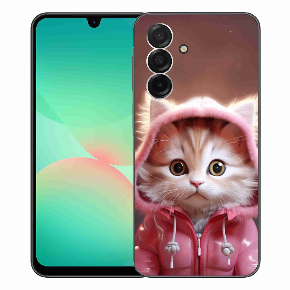 Gél borító mmCase Samsung Galaxy A26 5G - aranyos cica 3